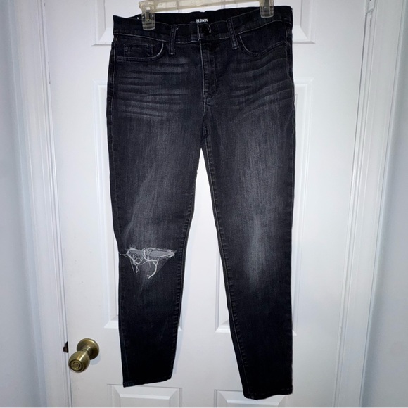 Hudson Jeans Natalie super skinny midrise ankle in Cora light wash black 29 - Picture 4 of 16